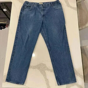 L.L. Bean Comfort Waist Blue Jeans Classic Denim Men's W42xL34 Gorpcore Casual